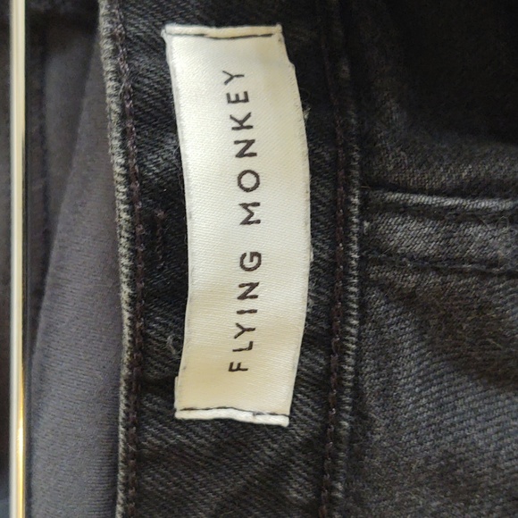 Flying Monkey Destroyed Jean Shorts - Picture 3 of 4